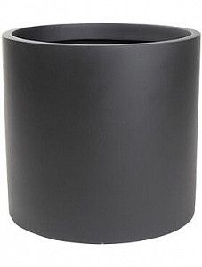 Кашпо Charm cylinder black 40 см.
