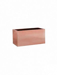 Кашпо Fiberstone platinum rose balcony xs