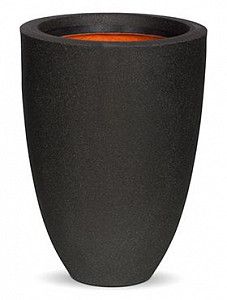 Кашпо Capi "Urban smooth nl vase elegance i black"