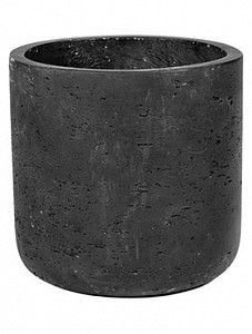 Кашпо Rough mini charlie xxs black washed