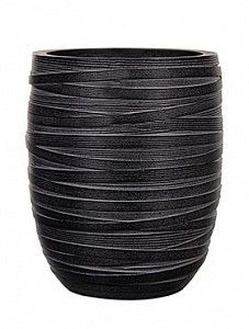 Кашпо Capi "Nature vase elegant high ii loop black" (упаковка 6 шт.)