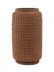 Кашпо Ralf cylinder high rusty 49 см.