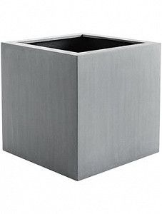 Кашпо Argento cube natural grey 50 см.