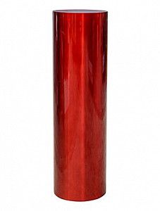 Кашпо Superline pilaro on ring transparent red