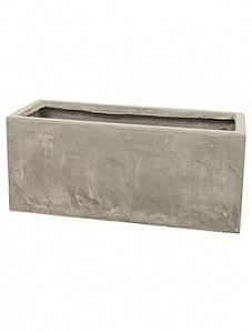 Кашпо Static (grc) rectangle grey 32 см.