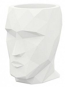 Кашпо Adan basic white