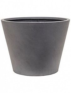 Кашпо Unique (grc) couple straight conic grey 58 см.