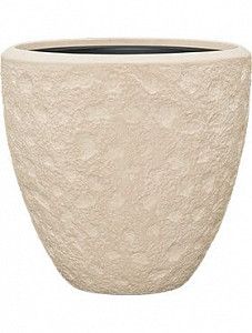 Кашпо Polystone rockwell couple natural (with liner) 50 см.
