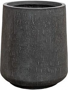Кашпо Raindrop darcy high anthracite 42 см.