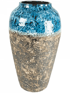 Кашпо Lindy bottle sky blue