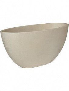 Кашпо Refined dorant s natural white