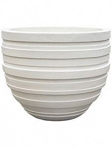 Кашпо Polystone coated junar couple white 56 см.