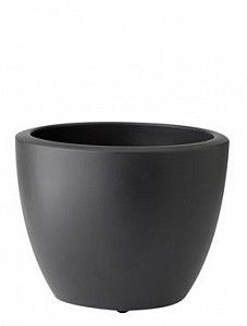 Кашпо Pure® soft round anthracite