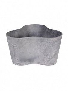 Кашпо Artstone claire triangle grey