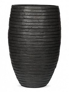 Кашпо Capi "Nature row vase elegant deluxe black"
