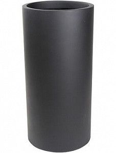 Кашпо Charm cylinder black 68 см.