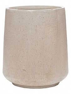Кашпо Raindrop darcy high beige 42 см.