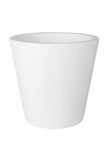 Кашпо Pure® straight round white 51 см.