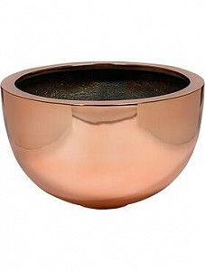 Кашпо Fiberstone platinum rose bowl m