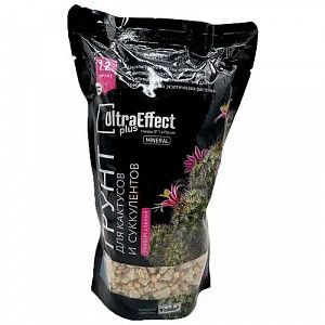 Универсальный грунт для Кактусов и Суккулентов UltraEffect Plus Mineral 1,2л