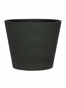 Кашпо Refined bucket s volcano black