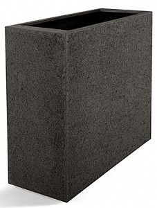Кашпо Struttura divider dark brown 70 см.