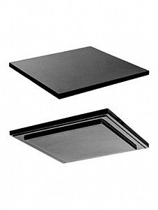 Подставка Fiberstone topper l glossy black (thin)