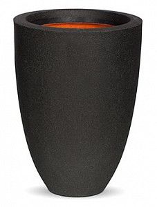 Кашпо Capi "Urban smooth nl vase elegance black"