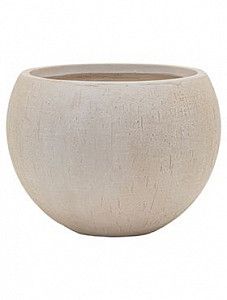 Кашпо Raindrop globe beige 30 см.