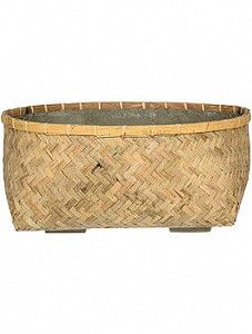 Кашпо Bohemian nala low xl bamboo