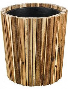 Кашпо Marrone couple straight acacia 50 см.