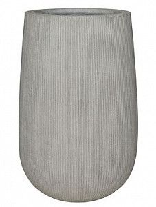 Кашпо Ridged vertically patt high s cement
