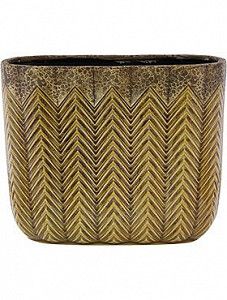 Кашпо Indoor pottery planter cecil ochre (упаковка 3 шт.)
