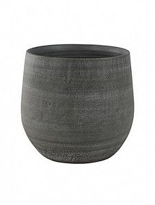 Кашпо Indoor pottery pot esra mystic grey 28 см.