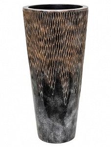 Кашпо Luxe lite universe comet partner bronze 70 см.