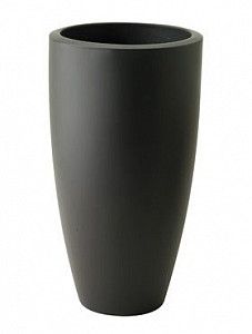 Кашпо Pure® soft round high anthracite 90 см.