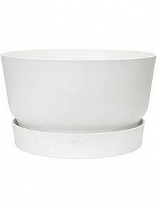 Кашпо Greenville bowl white