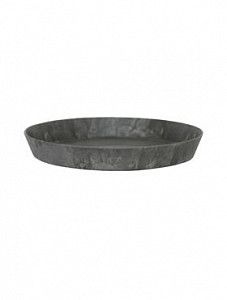 Поддон Artstone saucer round i black