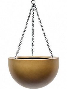 Подвесное кашпо Gradient hanging bowl matt honey 21 см.