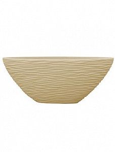 Кашпо Polystone seaside oval natural
