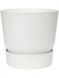 Кашпо Greenville round white 23 см.