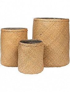 Кашпо Bohemian kenyi seagrass (set a 3 pcs.)