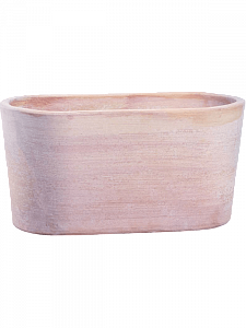Кашпо Terra cotta moderne cassetta semiovale 80 см.