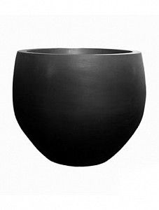 Кашпо Fiberstone jumbo black orb m