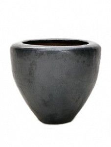 Кашпо Plain couple de luxe anthracite 48 см.