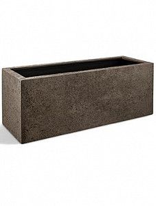 Кашпо Struttura box light brown 30 см.