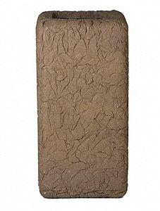 Кашпо Polystone wadi square brown 80 см.