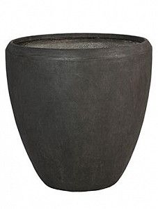 Кашпо Polystone plain couple smoke 80 см.