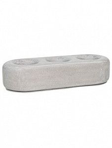 Кашпо Division table planter natural-concrete