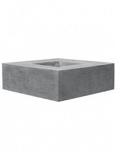 Кашпо Fiberstone jumbo seating grey